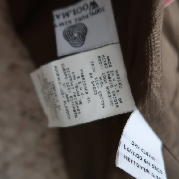 Vintage 90's olive green blazer - Picture 6 of 7